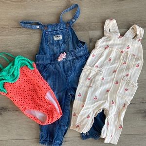 Baby girl trio - 12 months